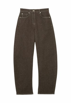 Reiss, PETITE FIT - SABEL BARREL-LEG JEANS . - Pernera ancha - brown