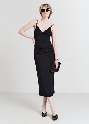Calliope Maxikleid - ultrablack