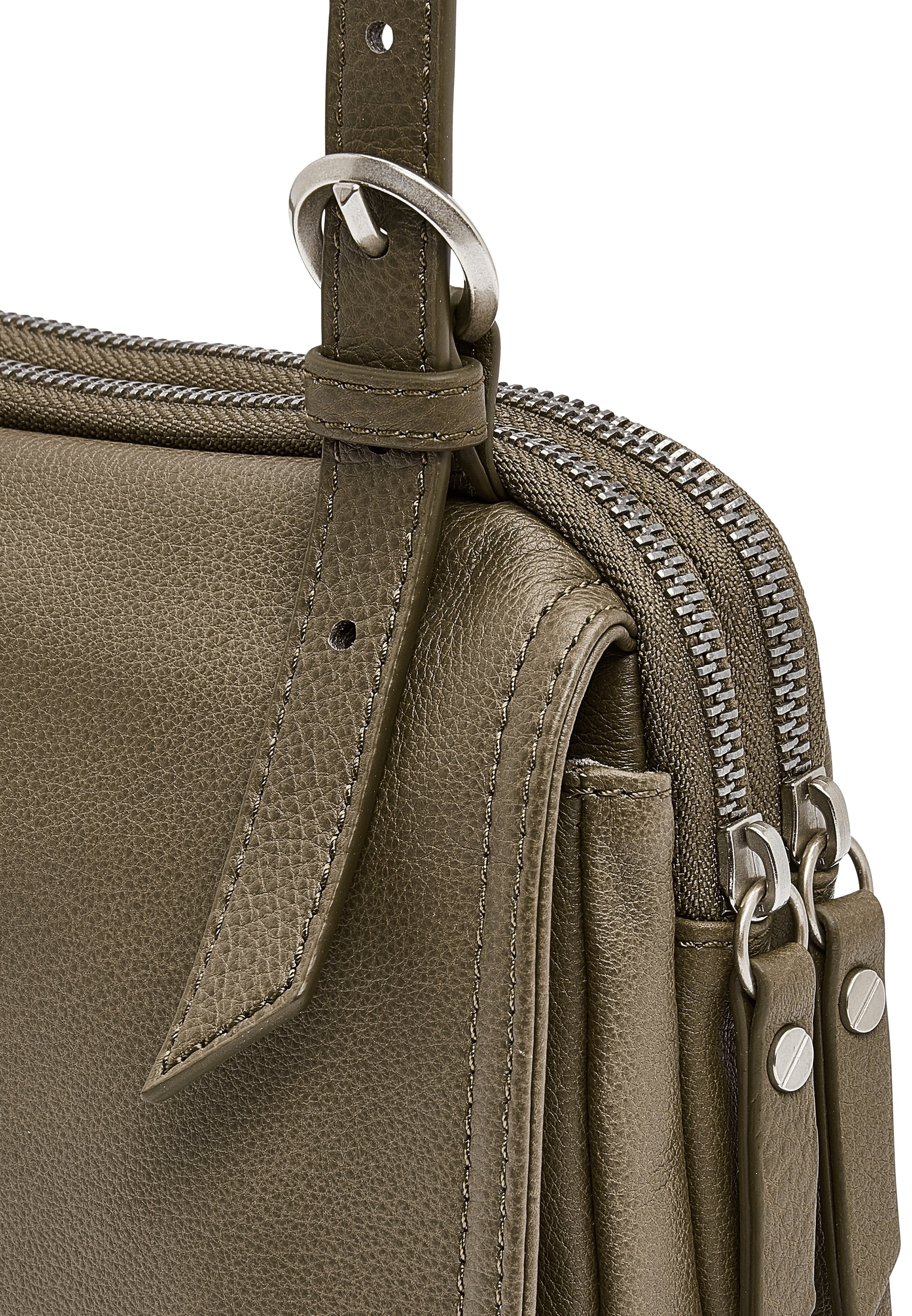 Liebeskind Berlin MAREIKE CROSSBODY S UMHÄNGETASCHE AUS RINDSLEDER LIEBESKIND BERLIN NOOSCr Crossover Bag Umhängetasche Tasche Umber Green