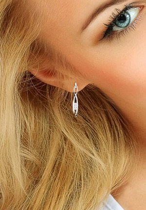 MIRIFIQUE EARRING PENDANT FINE SILVER 925/1000 - Boucles d'oreilles - argent