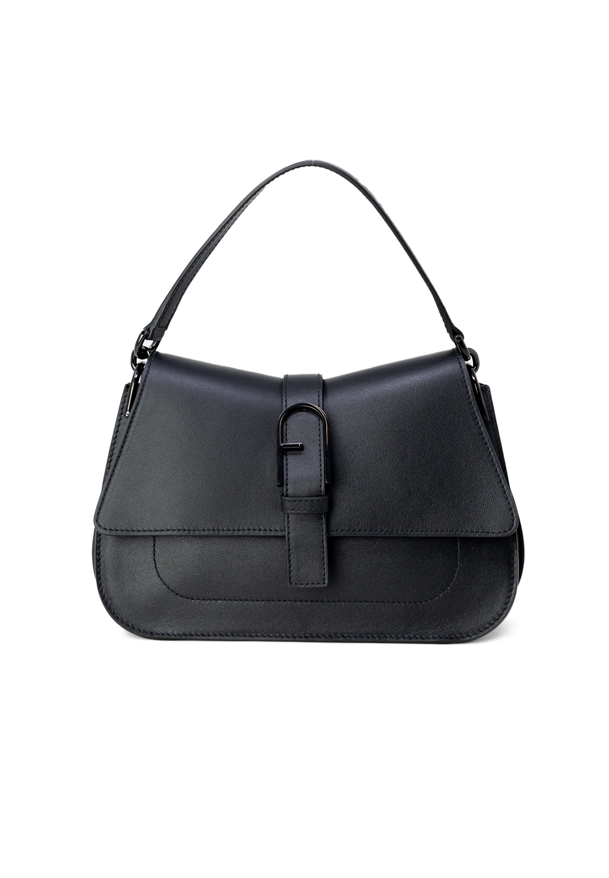 Furla FURLA FLOW M TOP HANDLE - Handbag - black - Zalando.co.uk