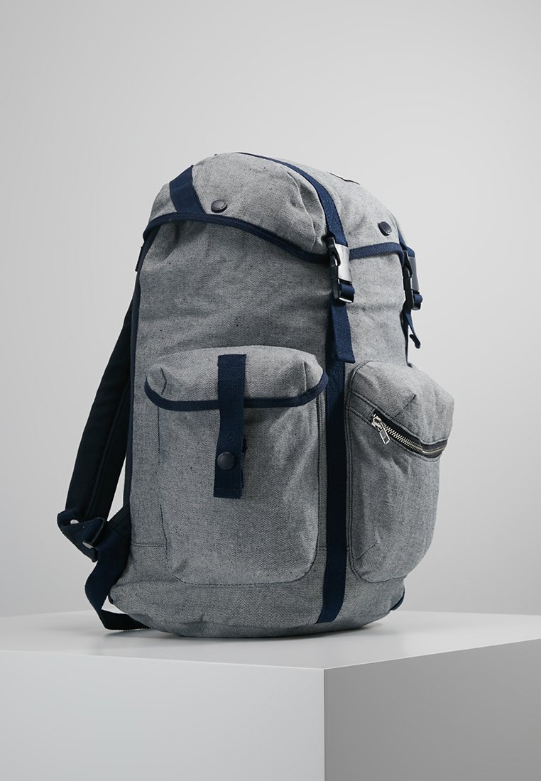 Wood Wood MILLS BACKPACK Ryggsekk indigo rinse Zalando.no Ryggsekk WOOD