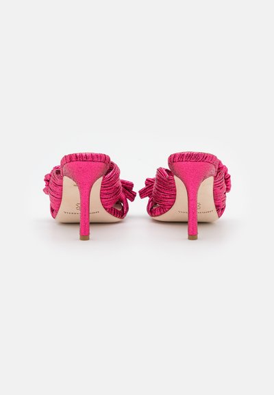 Loeffler Randall CLAUDIA - Mules med hæl - fuchsia