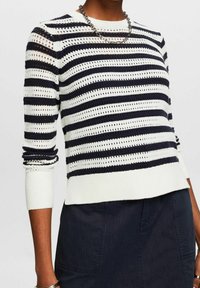 Esprit Stickad tröja - off-white