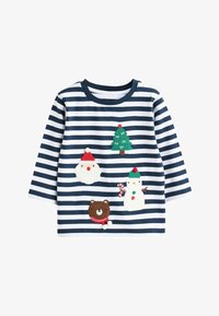 Non sélectionné, navy blue white