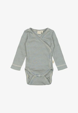 DIAN L/S FOLD OVER STRIPE NB - Glaustinukė - true navy dark/off white