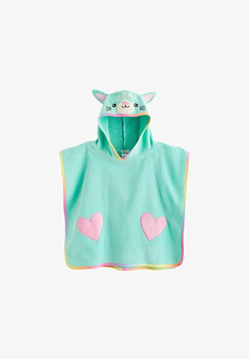 Next PONCHO - REGULAR FIT - Albornoz - aqua blue