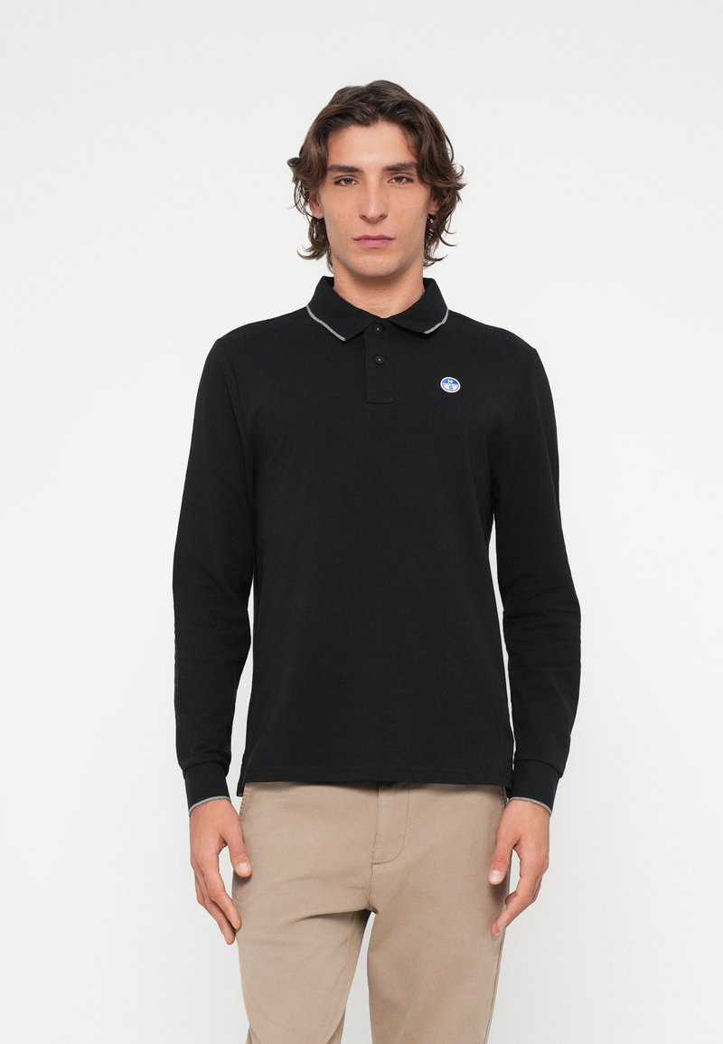 North Sails Poloshirt zwart