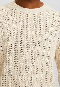 Bershka Jumper - light yellow