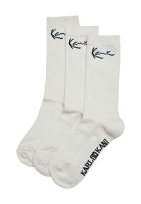 Karl Kani - SIGNATURE 3 PACK - Socken - offwhite Thumbnail-Bild 1