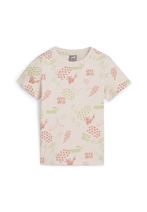 ESS TEE YOUTH - Trükipildiga T-särk - island pink