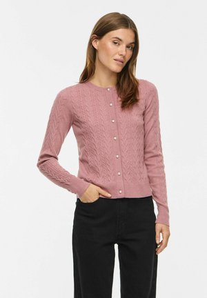 VILA VIKERRY CABLE CARDIGAN - Gilet - nostalgia rose1