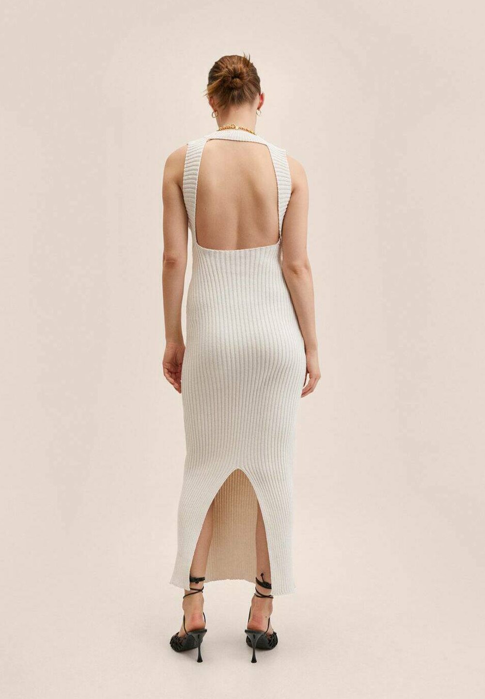 Mango NEWYORK - Vestito lungo - écru/avorio - Zalando