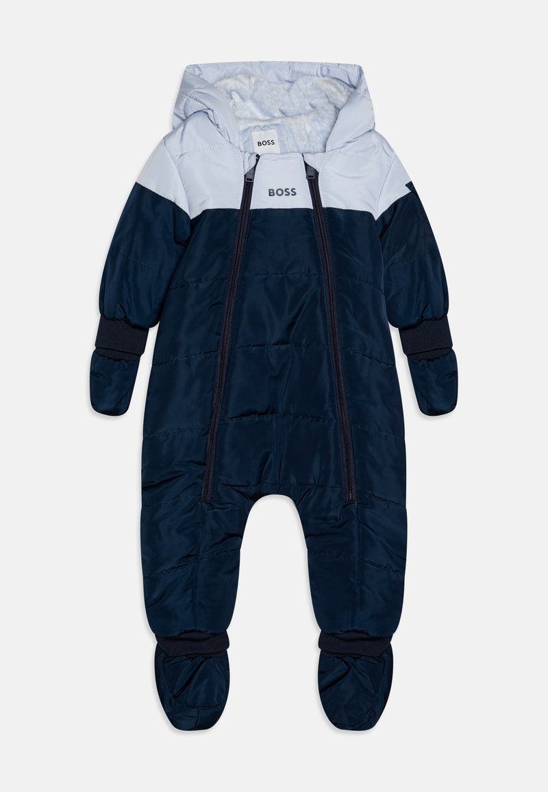 BOSS Kidswear BABY ALL IN ONE - Combinaison de ski - bleu cargo