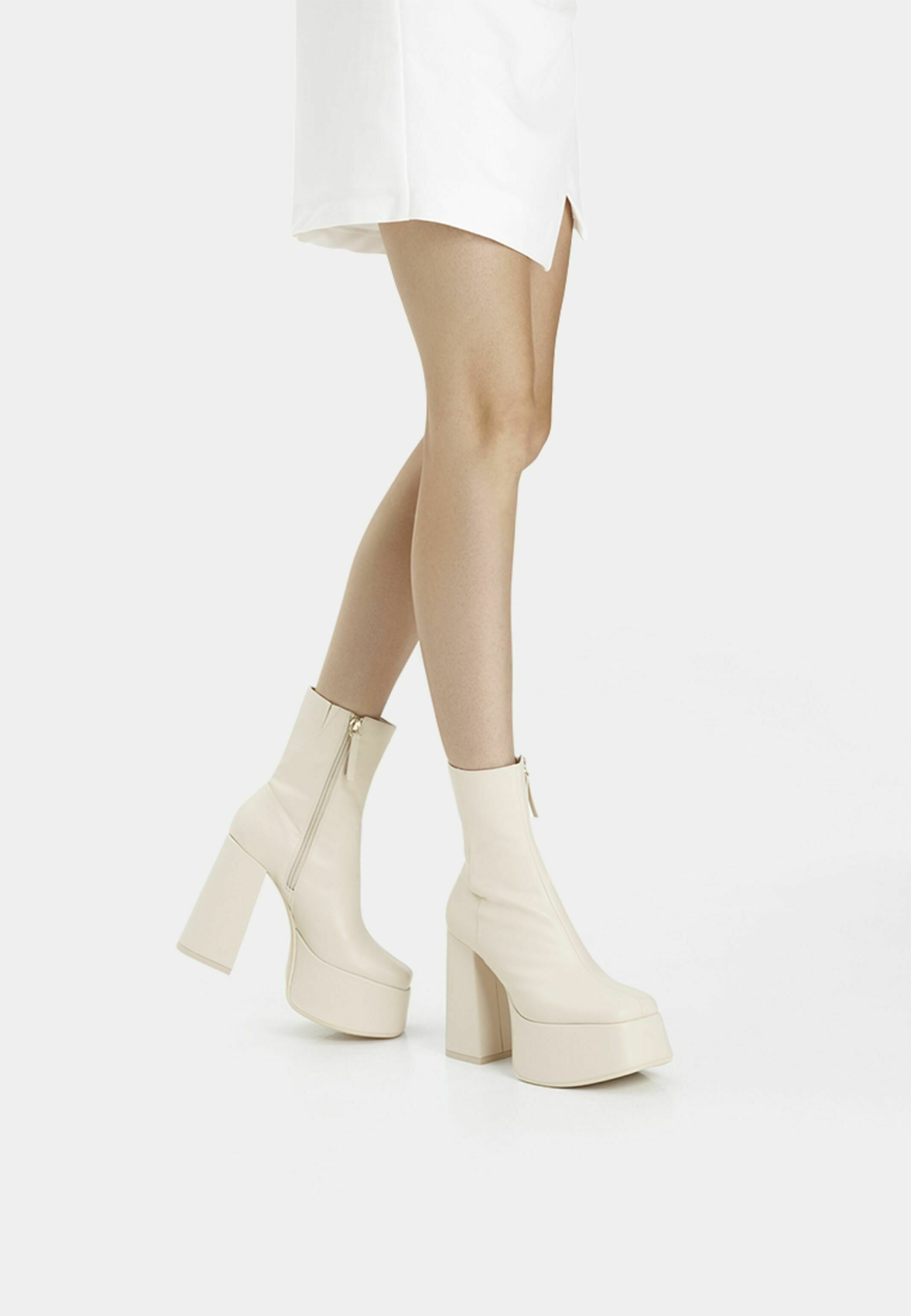 Bershka XL PLATFORM - High heeled ankle 