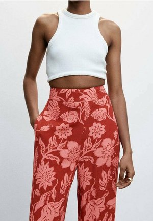 Mango, Pantalon classique - pink