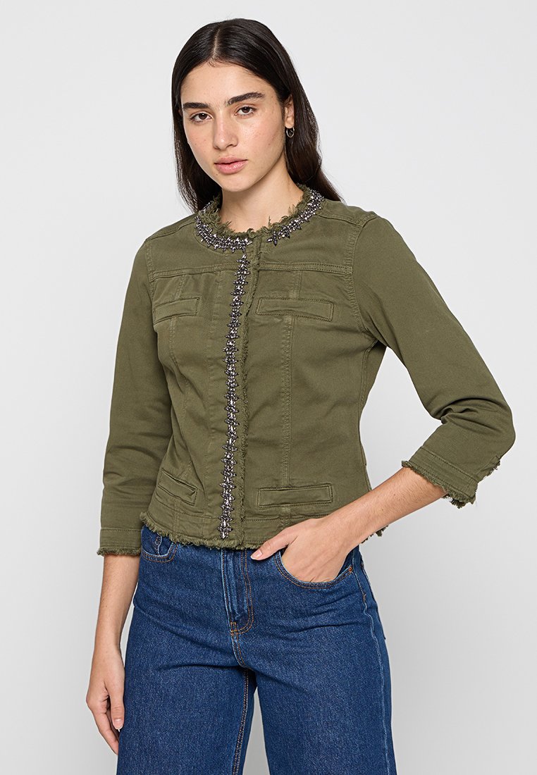 LIU JO Spijkerjas olijfgroen