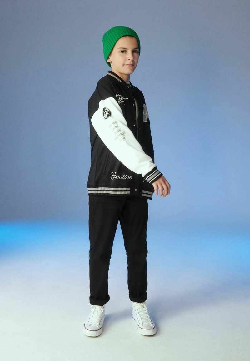 Next VARSITY - Geacă bomber - black skate