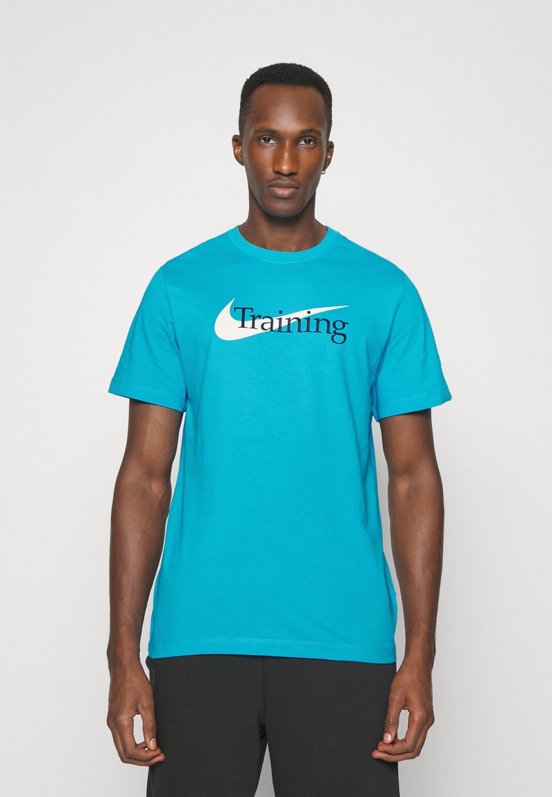 Nike Performance T Shirt
 Nike Performance TEE TRAINING T Shirt print blue lightning blau