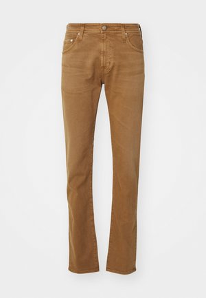 TELLIS MODERN - Jean slim - dark brown