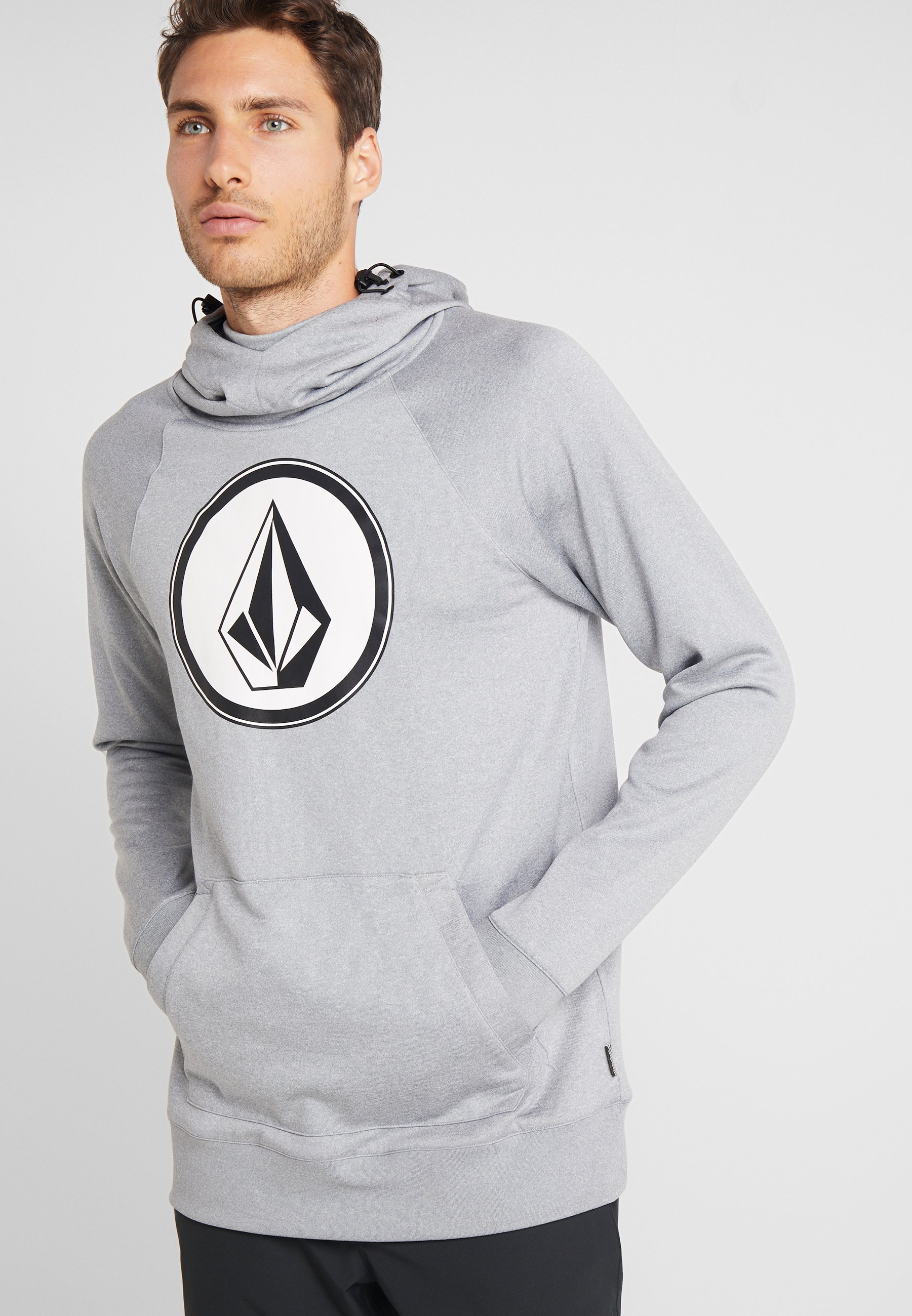 Volcom HYDRO RIDING HOODIE Kapuzenpullover heather grey Volcom Hydro Riding Hoodie Fleecepullover Herren