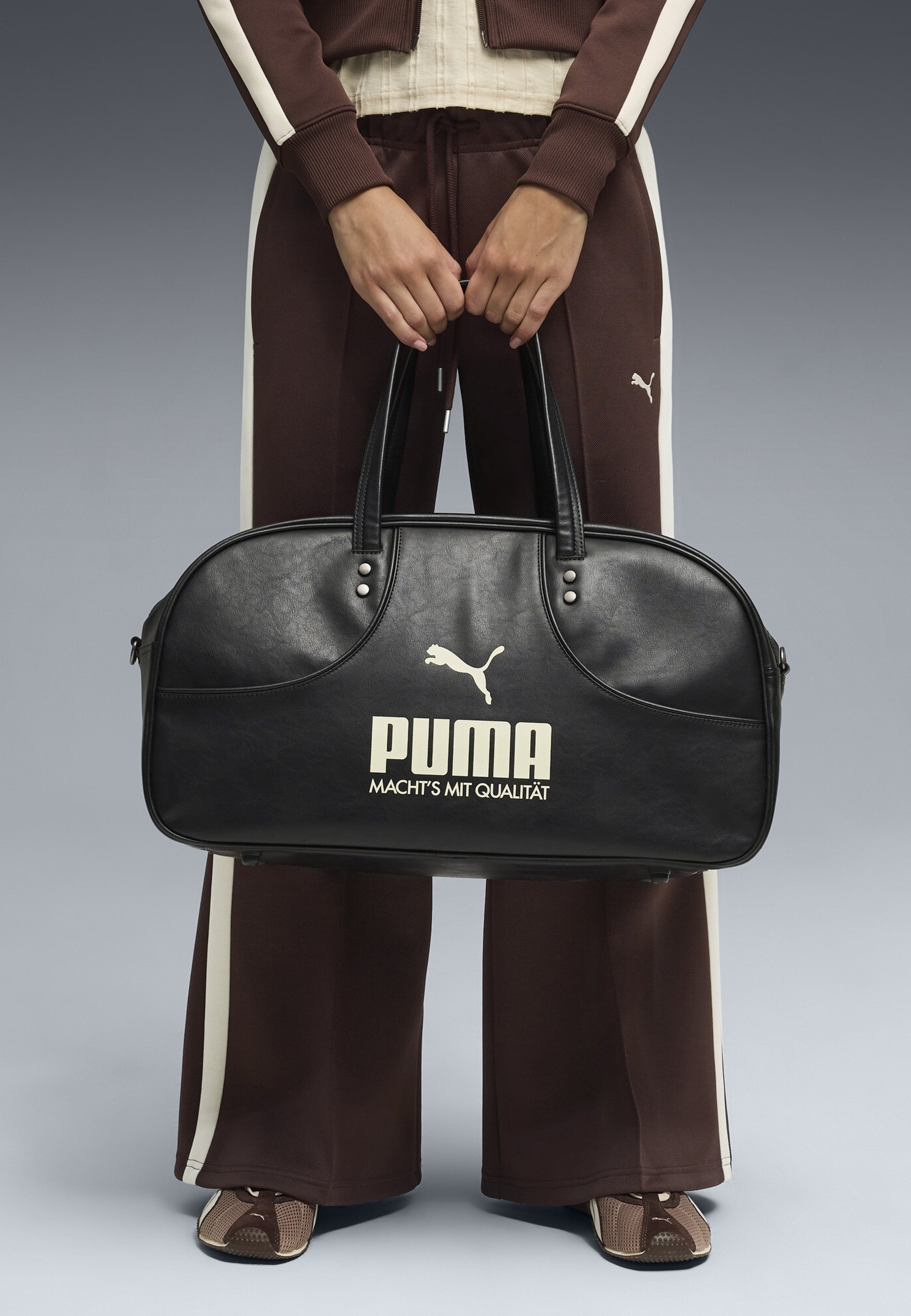 Puma 1976 ARCHIVE - Sports bag - black alpine snow/black - Zalando