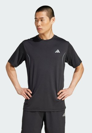 TECH APP - Print T-shirt - black