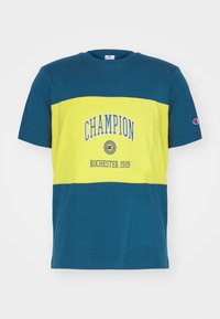 Champion Rochester BOOKSTORE CREWNECK - Tričko s potlačou - dunkelgrün