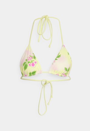 Frankies Bikinis NICK TOP - Top de bikini - yellow