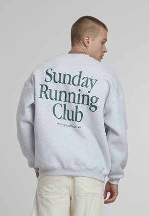 Another Cotton Lab SUNDAY RUNNING CLUB - Sweatshirt - grey