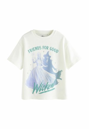 Tricou cu imprimeu - white