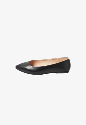 Yours Clothing, WIDE FIT POINTED - Ballet pumps - black