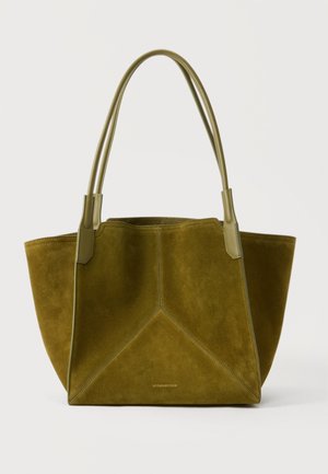Victoria Beckham VICTORIA TOTE - Velká kabelka - cactus green