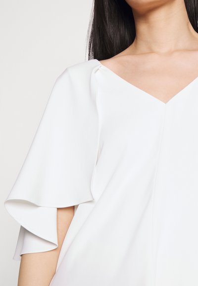 Halston MARAH TOP IN FLUID  - Μπλούζα - chalk