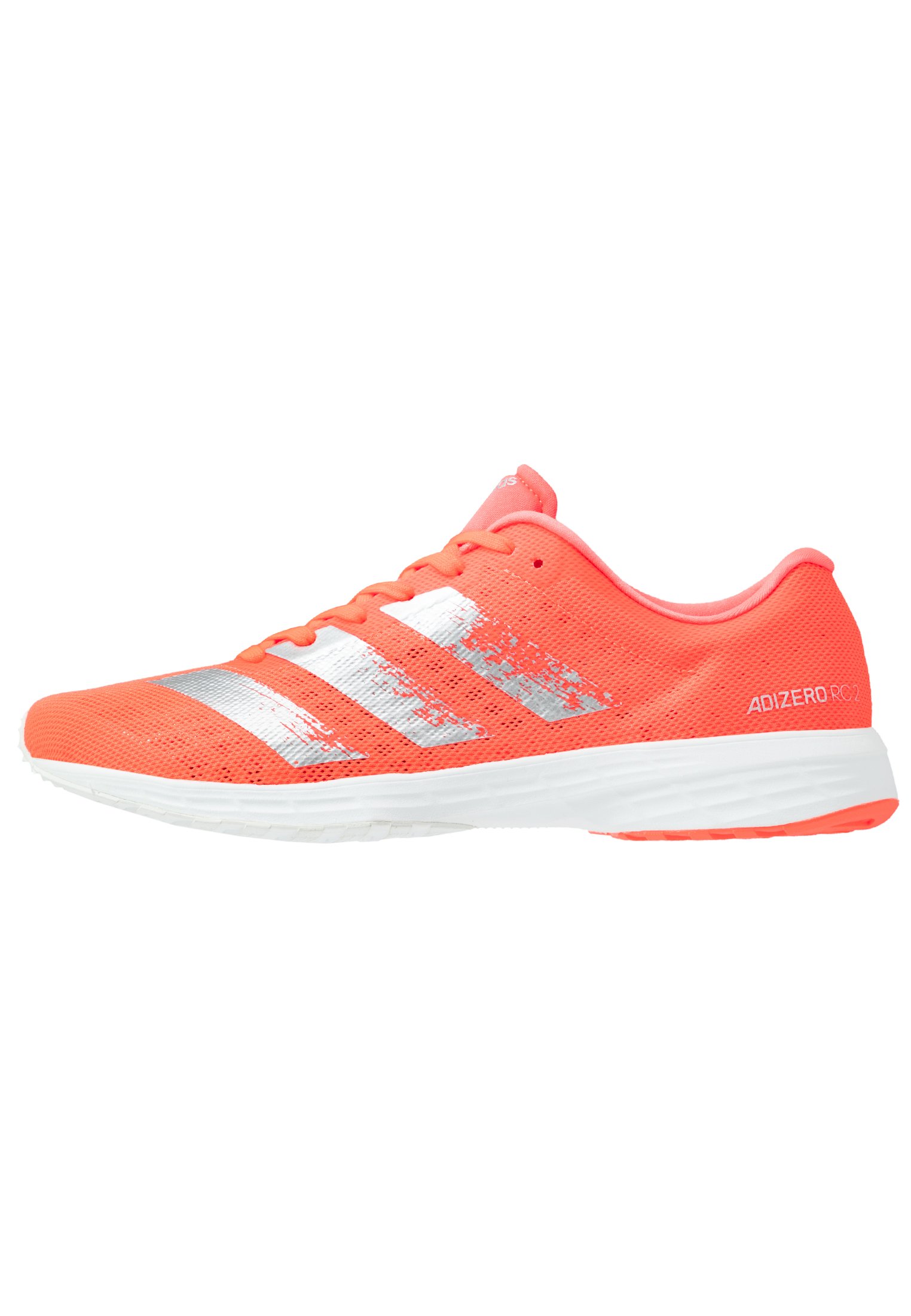 Adidas Performance Adizero Rc 2 Neutral Running Shoes Signal Coral Silver Metallic Footwear White Coral Zalando Ie