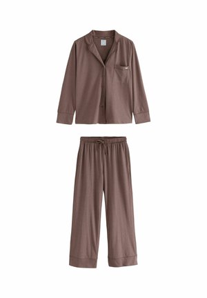 TALL FIT - THROUGH SET - Pigiama - mocha brown