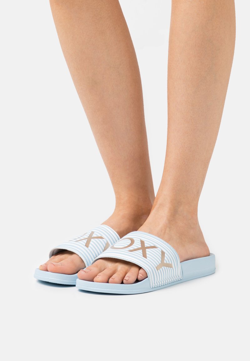 Roxy SLIPPY II - Chinelos de piscina - light blue