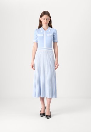 PLEATED DRESS - Jumper dress - kentucky blue