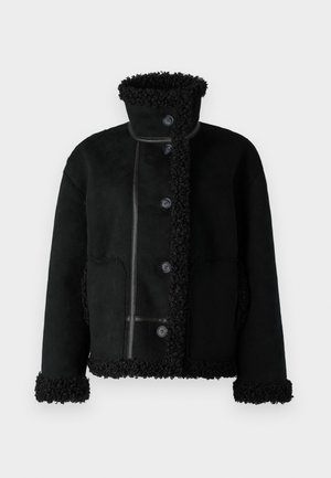 Object OBJOAKLYN JACKET - Veste en similicuir - black