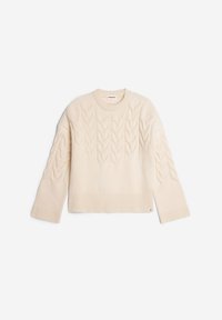 ARMEDANGELS BRUNAA CABLE - Pullover - oatmilk
