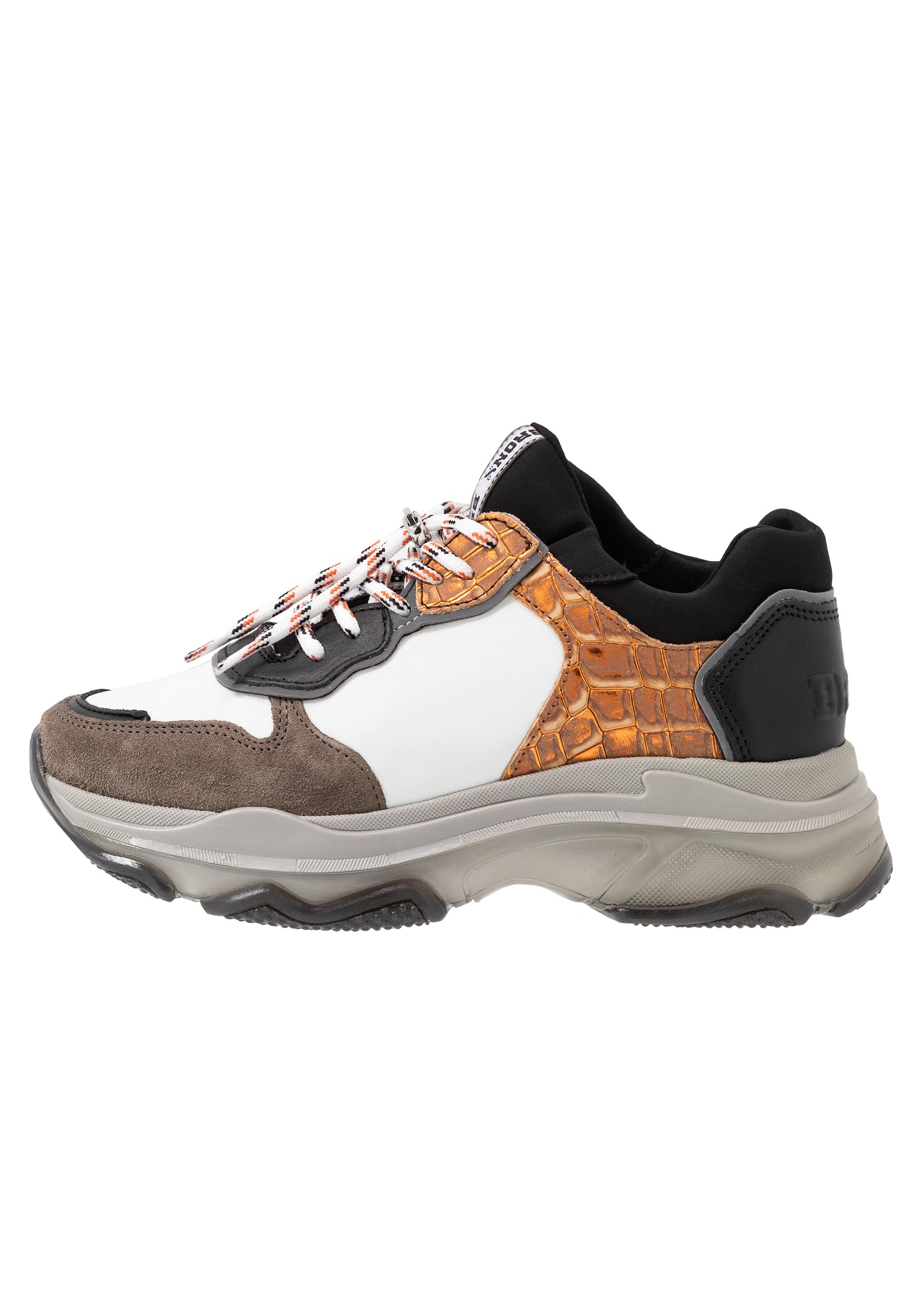 BAISLEY Sneakers dark greywhiteblackorange BAISLEY Sneakers dark greywhiteblackorange