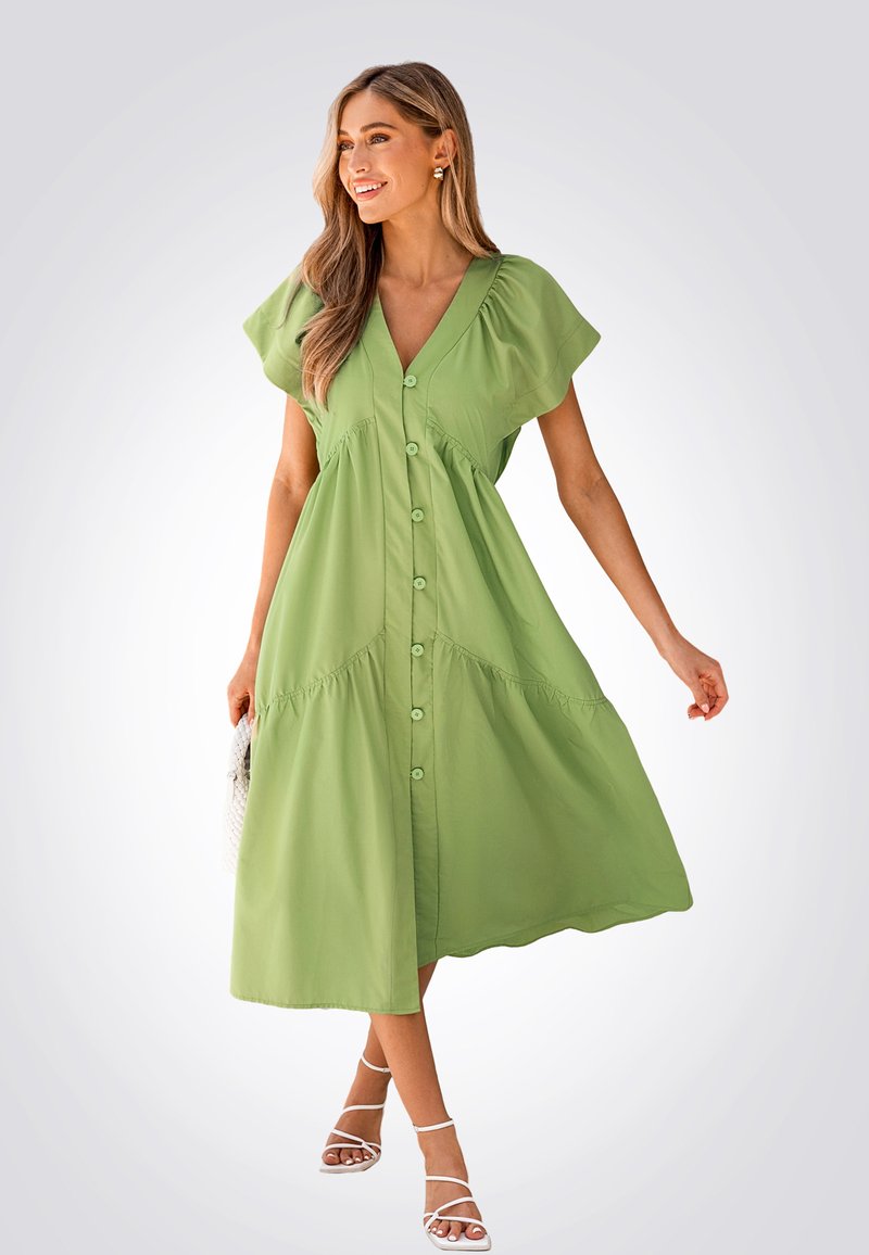 Cupshe BREEZY MIDI  - Vestido informal - green
