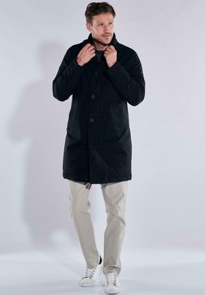 MIT FUNKTIONSDETAILS - Kurzmantel - saphirblau