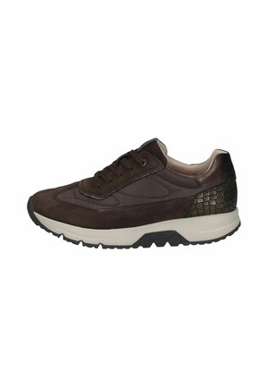 Caprice, Sneakers laag - dk brown comb