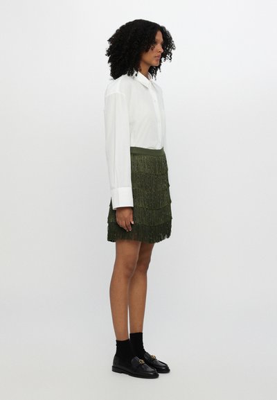 WEEKEND MaxMara LUCY HALE GARONNA - Minijupe - verde kaki