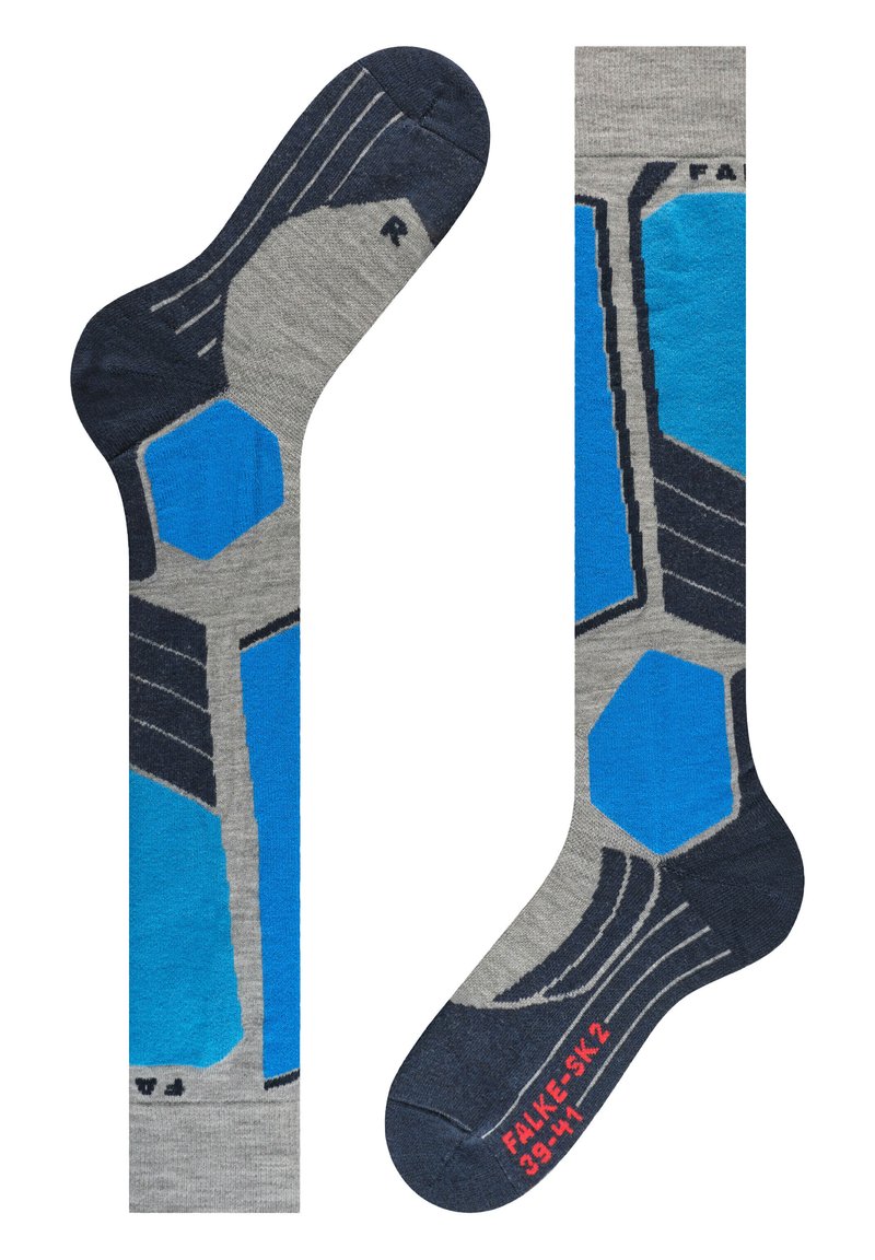 FALKE INTERMEDIATE - Kniekousen - light grey