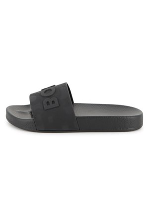 AQUA UNISEX - Pantolette flach - black