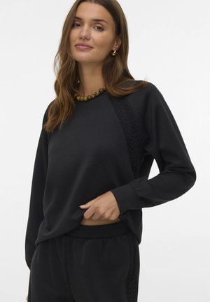 VMINIMA L/S JRS BTQ - Sweater - black