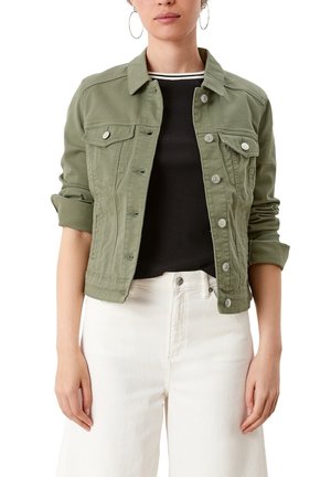 QS, Veste en jean - dark green