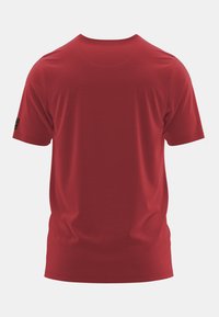 FORSBERG T-shirt basic - dark red-mottled